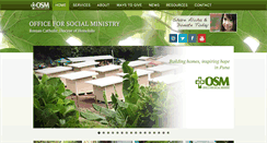 Desktop Screenshot of officeforsocialministry.org